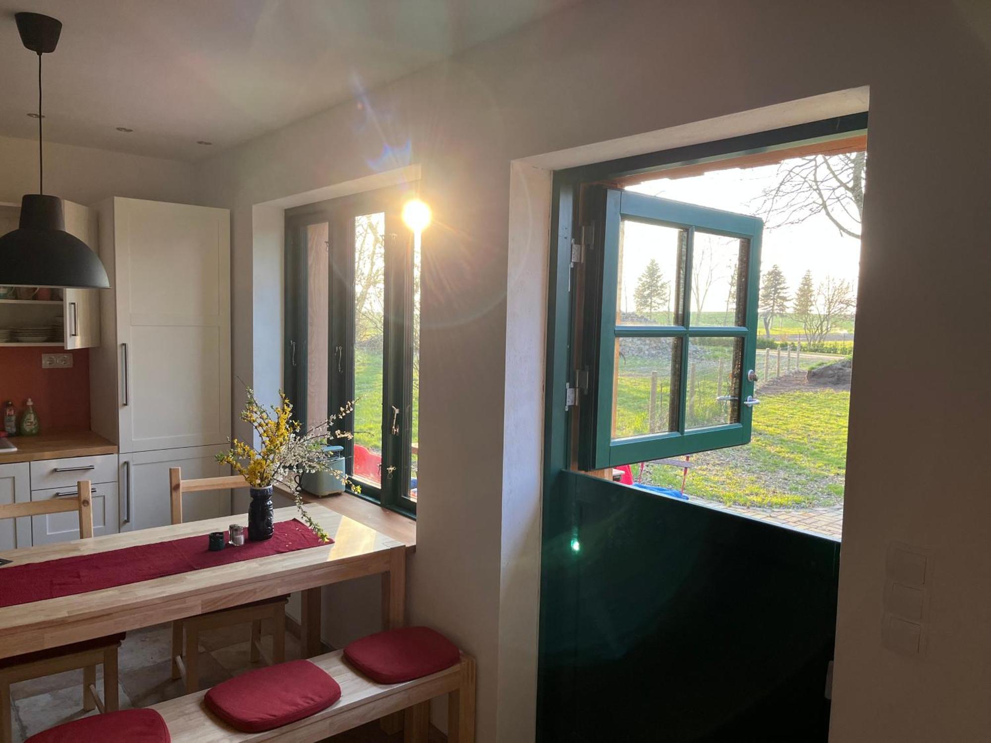 Broockhof Ferienwohnung Unterm Sternenhimmel In Mecklenburg Reimershagen Dış mekan fotoğraf